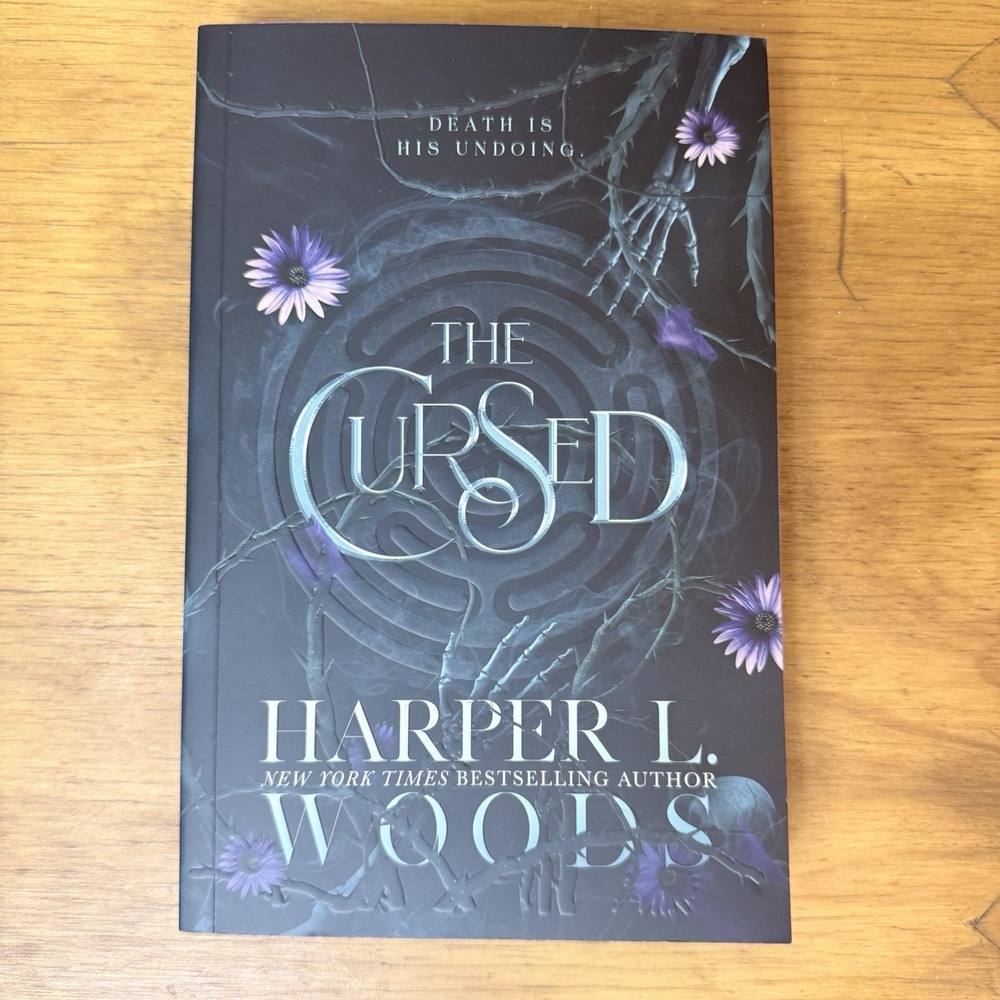The Cursed: Coven of Bones 2 Paperback Harper L. Woods Sprayed Edges New